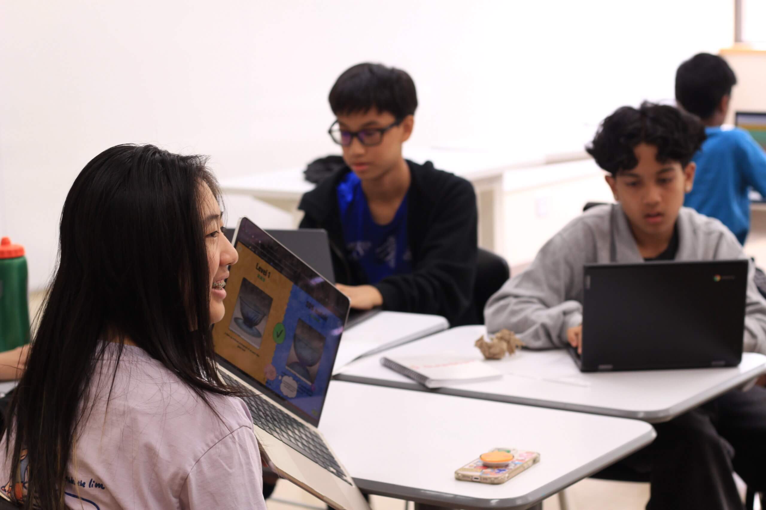 Students in app lab showcase their work
